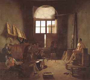 Interior of the Studio of David (mk05)